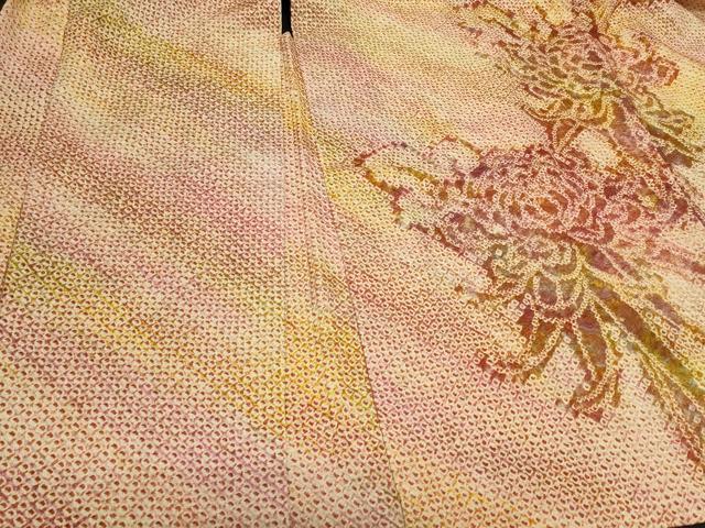 平和屋着物#羽織 総絞り 乱菊 正絹 逸品 CABI6320in
