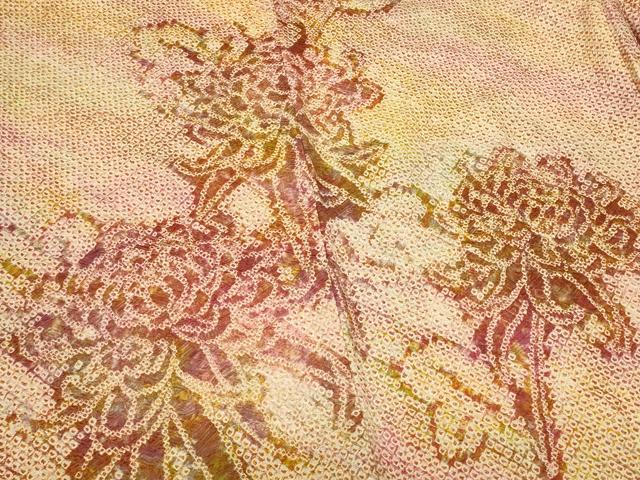 平和屋着物#羽織 総絞り 乱菊 正絹 逸品 CABI6320in