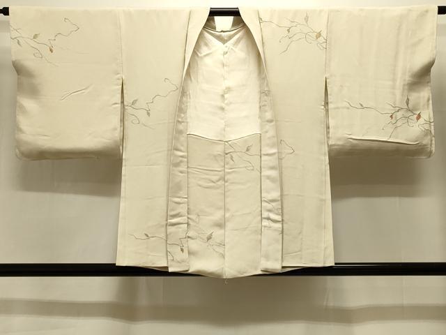平和屋着物#羽織 寿光織 枝葉文 金銀糸 正絹 逸品 CABI6326in