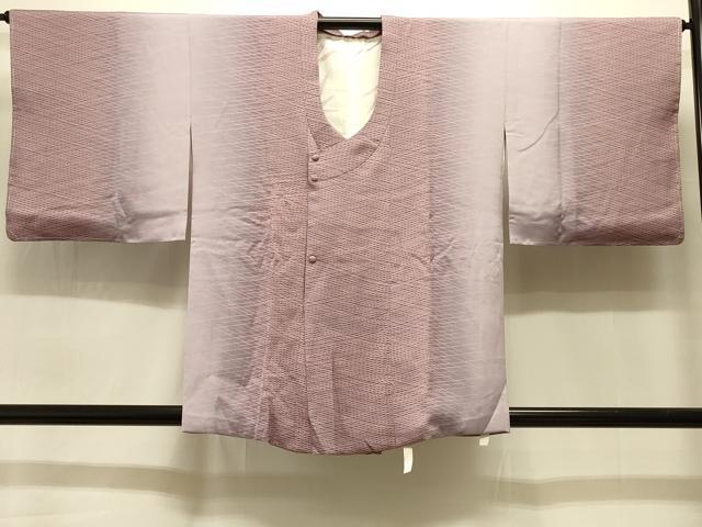 平和屋着物#道行コート 菱文 暈し染め 正絹 逸品 未使用 CABI6338in