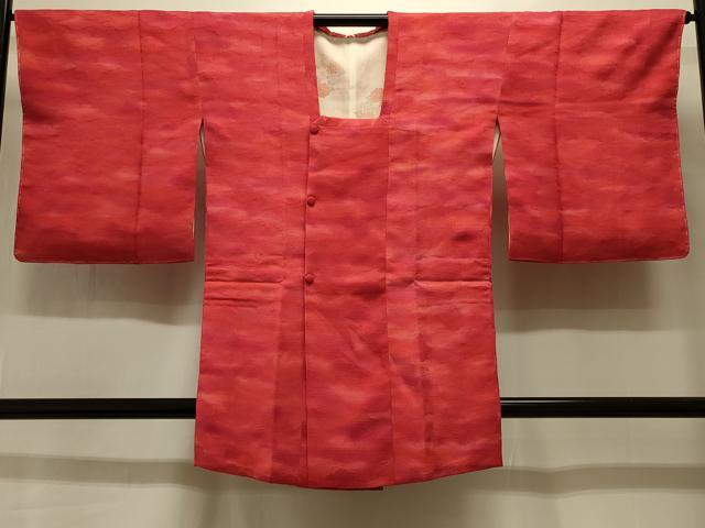 平和屋着物#道行コート 霞地紋 暈し染め 正絹 逸品 未使用 CABI6347in