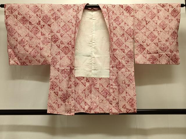 平和屋着物#羽織 総絞り 花菱文 正絹 逸品 未使用 CABI6363in