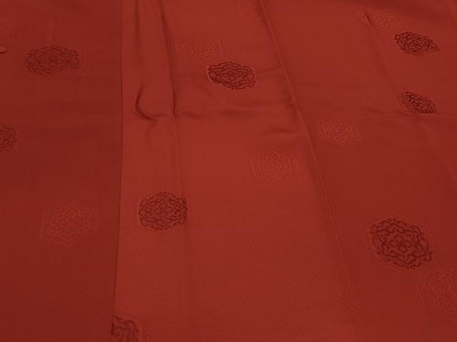 平和屋着物#道行コート 亀甲花文 反端付き 正絹 逸品 未使用 CABI6369in