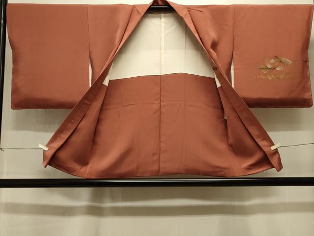 平和屋着物#羽織 地紙草花文 金彩 正絹 逸品 未使用 CABI6386in