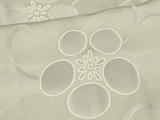 平和屋着物#羽織 地紋起こし 花唐草文 正絹 逸品 CABI6399in