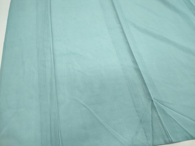 平和屋着物*夏物 色無地 縦絽 瓶覗色 正絹 逸品 CABI6457ou