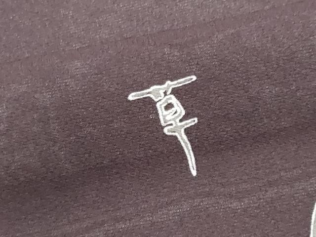 平和屋着物*夏物 小紋 紗 文字文 正絹 逸品 CABI6462ou