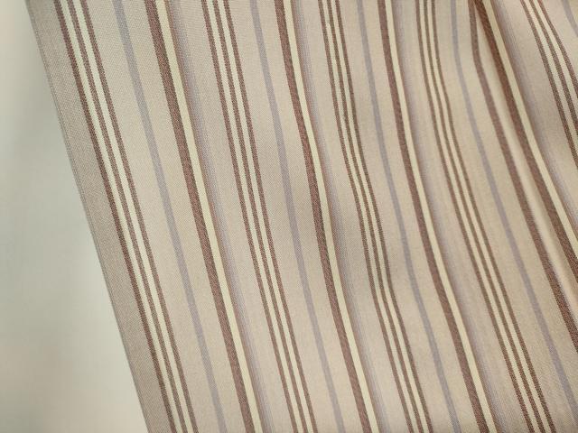 平和屋着物*夏物 お召 紗 縞 正絹 逸品 CABI6466ou