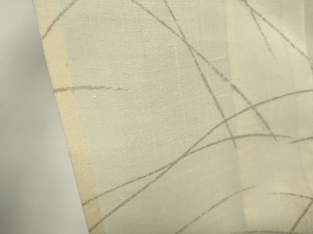 平和屋着物*夏物 訪問着 刺繍 紗紬 草花文 金彩 正絹 逸品 CABI6495ou