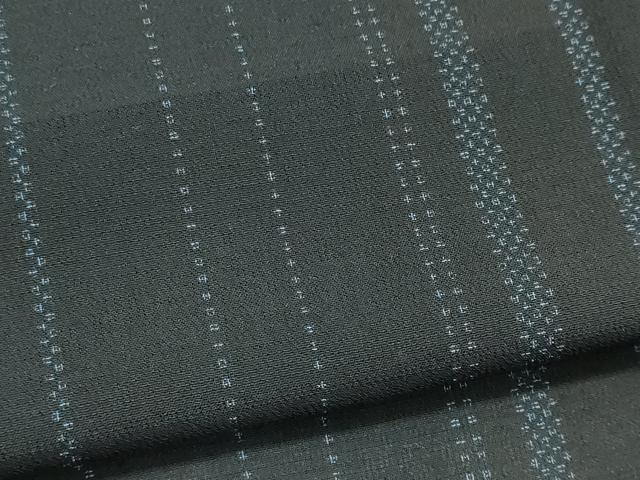 平和屋着物*夏物 紗紬 縞 正絹 逸品 CABI6507ou