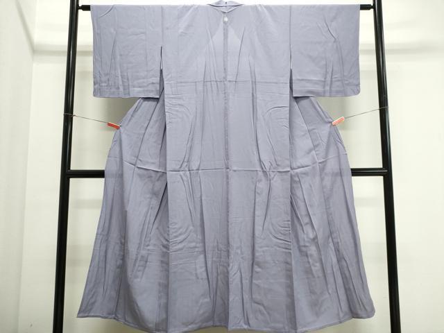 平和屋着物*夏物 色無地 絽 薄鼠色 正絹 逸品 未使用 CABI6509ou