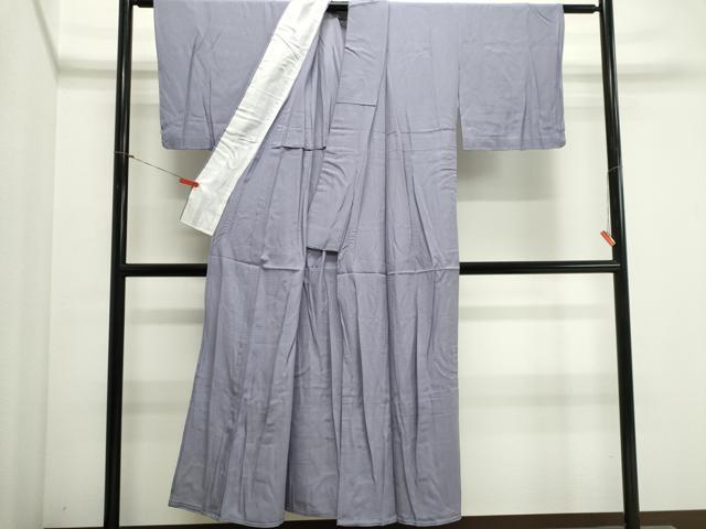 平和屋着物*夏物 色無地 絽 薄鼠色 正絹 逸品 未使用 CABI6509ou
