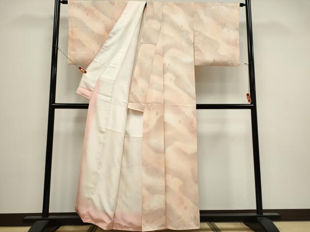 平和屋着物■訪問着 樹林地紋 暈し染め 正絹 逸品 CABI6521ou
