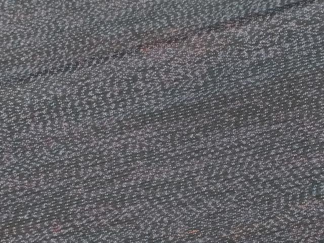 平和屋着物■本場縞大島紬 霞文 証紙付き 正絹 逸品 CABI6526ou