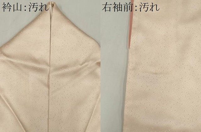 平和屋着物■訪問着 御所車花文 金彩 正絹 逸品 CABI6547ou