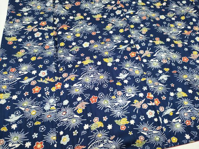 平和屋着物■上質な小紋 花鳥文 正絹 逸品 CABI6558ou