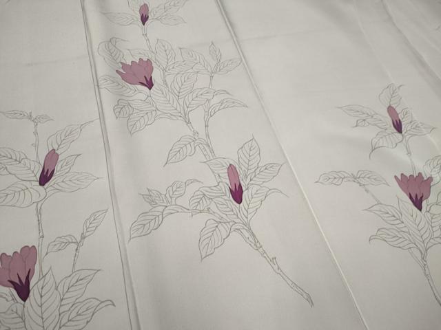 平和屋着物■訪問着 枝花文 正絹 逸品 CABI6572ou