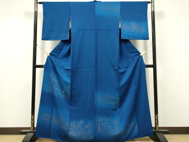 平和屋着物■訪問着 草花文 暈し染め 金彩 正絹 逸品 CABI6575ou