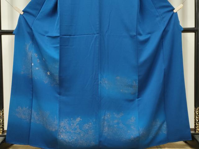 平和屋着物■訪問着 草花文 暈し染め 金彩 正絹 逸品 CABI6575ou