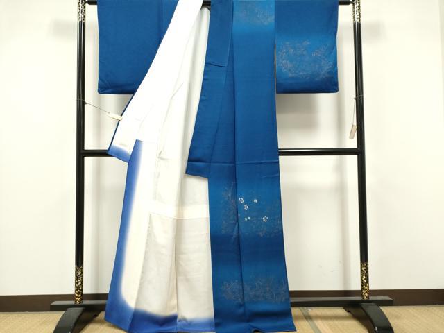 平和屋着物■訪問着 草花文 暈し染め 金彩 正絹 逸品 CABI6575ou