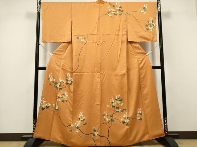 平和屋着物■訪問着 枝花文 正絹 逸品 CABI6585ou