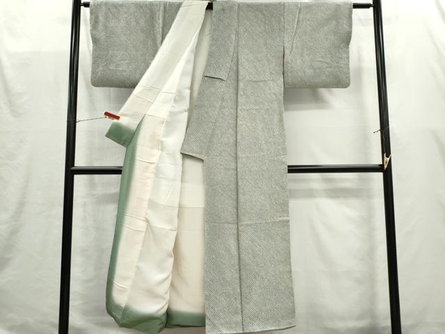 平和屋着物■大変加工の良い総絞り小紋 正絹 逸品 CABI6603ou