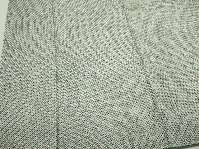平和屋着物■大変加工の良い総絞り小紋 正絹 逸品 CABI6603ou