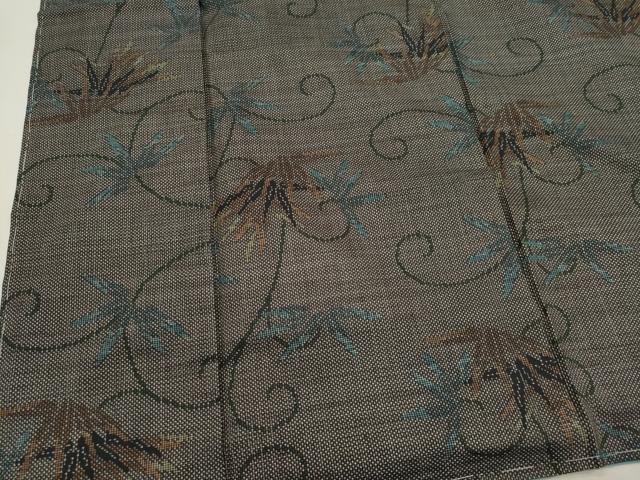 平和屋着物■本場大島紬 7マルキ 唐草文 正絹 逸品 CABI6629ou
