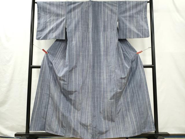 平和屋着物■上質な紬 縞 正絹 逸品 CABI6642ou