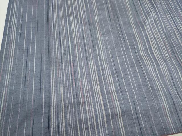平和屋着物■上質な紬 縞 正絹 逸品 CABI6642ou