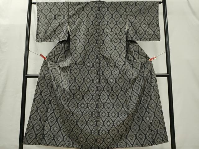 平和屋着物■本場大島紬 7マルキ 蜀江花文 正絹 逸品 CABI6662ou