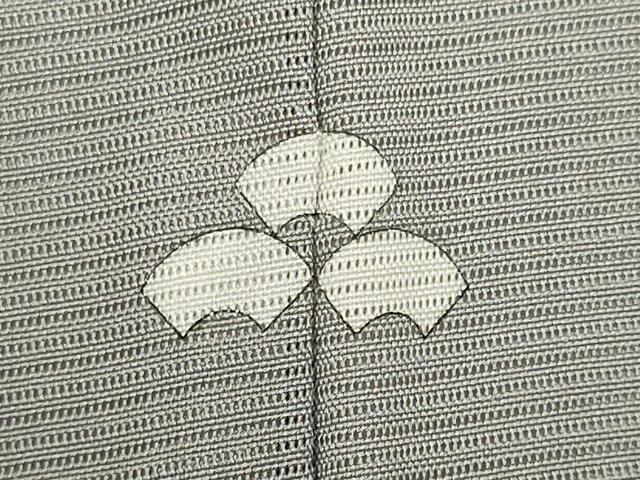 平和屋着物*夏物 訪問着 友禅 絽 流水色紙草花文 正絹 逸品 CABI6684ou