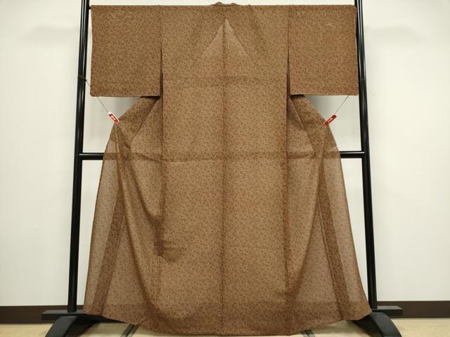 平和屋着物*夏物 江戸小紋 絽 小花尽くし 正絹 逸品 CABI6695ou