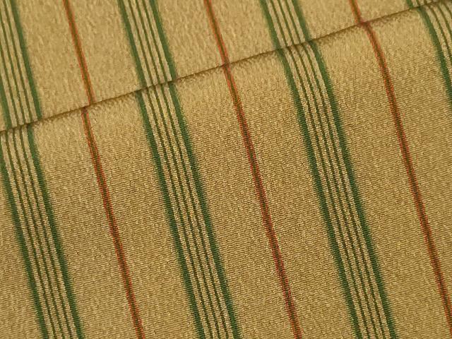 平和屋着物■上質な小紋 縞 正絹 逸品 CABI6699ou