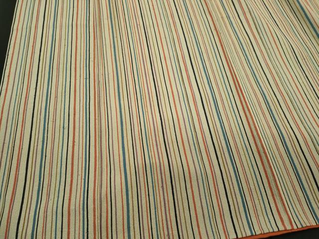 平和屋着物■上質な紬 縞 正絹 逸品 CABI6700ou