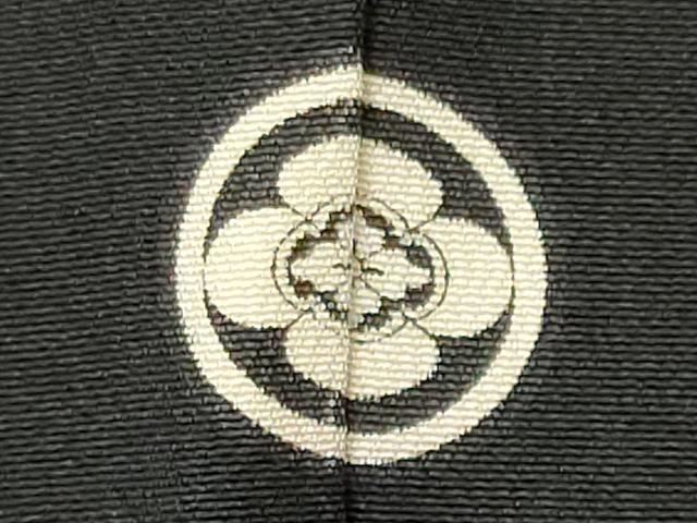 平和屋着物■豪華黒留袖 作家物 雪輪枝花文 暈し染め 金銀彩 正絹 逸品 CABI6717ou