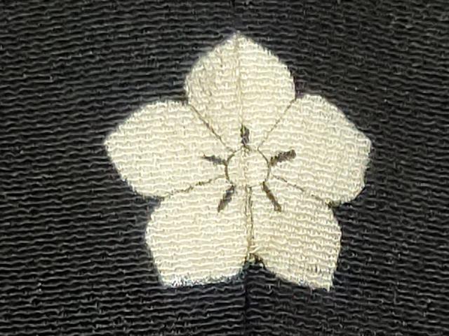 平和屋着物■豪華黒留袖 駒刺繍 松葉文 三越扱い 正絹 逸品 CABI6720ou