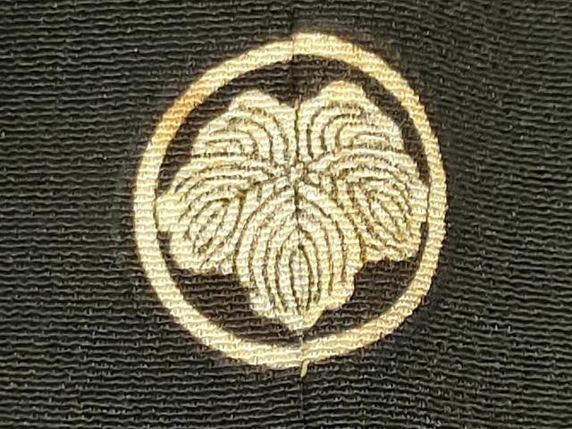 平和屋着物■豪華黒留袖 唐獅子 金銀糸 正絹 逸品 CABI6727ou