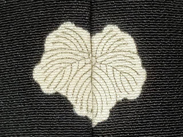 平和屋着物■豪華黒留袖 駒刺繍 鳳凰枝梅文 金彩 正絹 逸品 CABI6729ou