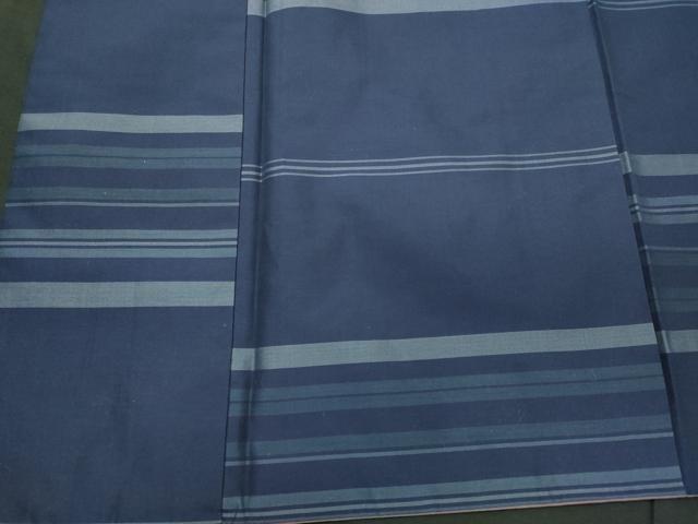 平和屋着物■本場縞大島紬 横段文 正絹 逸品 CABI6746ou