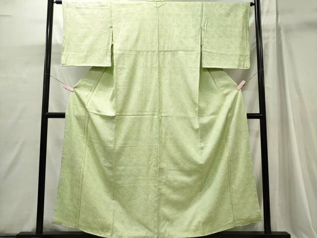 平和屋着物■大変加工の良い総絞り小紋 正絹 逸品 CABI6765ou