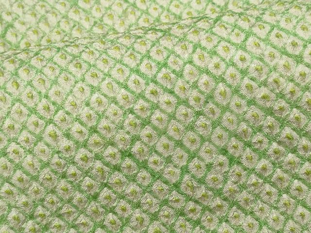 平和屋着物■大変加工の良い総絞り小紋 正絹 逸品 CABI6765ou