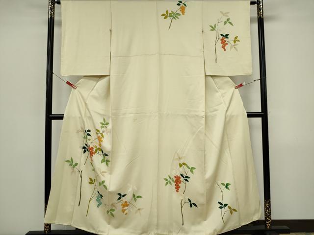 平和屋着物■訪問着 枝木の実 正絹 逸品 CABI6780ou