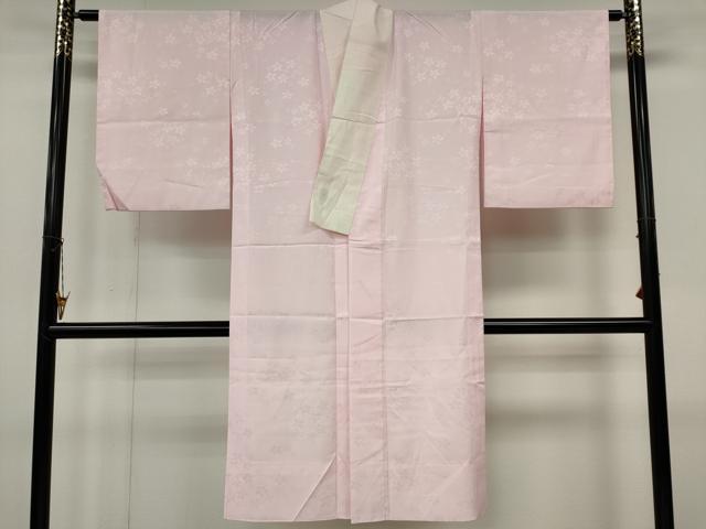 平和屋着物■長襦袢 無双仕立て 舞花地紋 洗える着物 CABI6796ou