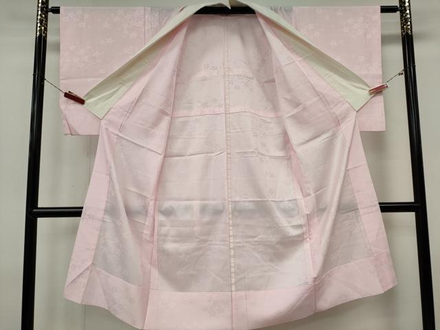 平和屋着物■長襦袢 無双仕立て 舞花地紋 洗える着物 CABI6796ou