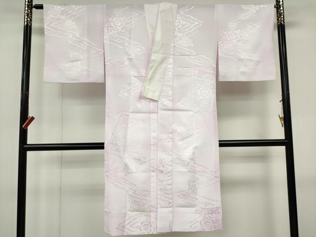 平和屋着物■長襦袢 無双仕立て 道長草花地紋 暈し染め 洗える着物 CABI6798ou
