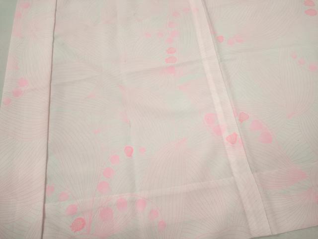 平和屋着物■長襦袢 無双仕立て 草花文 洗える着物 CABI6800ou