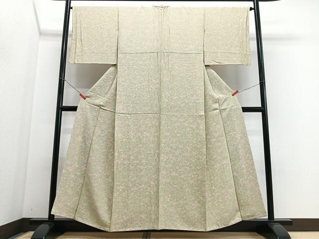 平和屋着物■上質な小紋 花尽くし 正絹 逸品 CABI6828xe