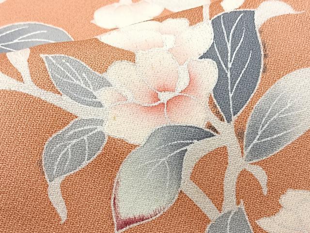 平和屋着物■訪問着 草花文 正絹 逸品 CABI6855xe