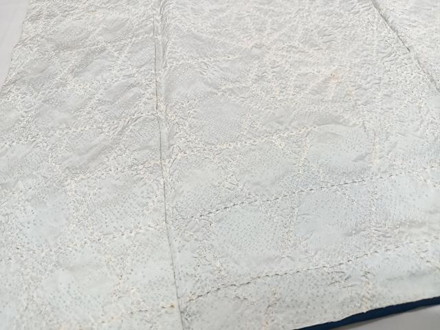 平和屋着物■色留訪問着 絞り 麻の葉文様 青海波 正絹 逸品 CABI6862xe